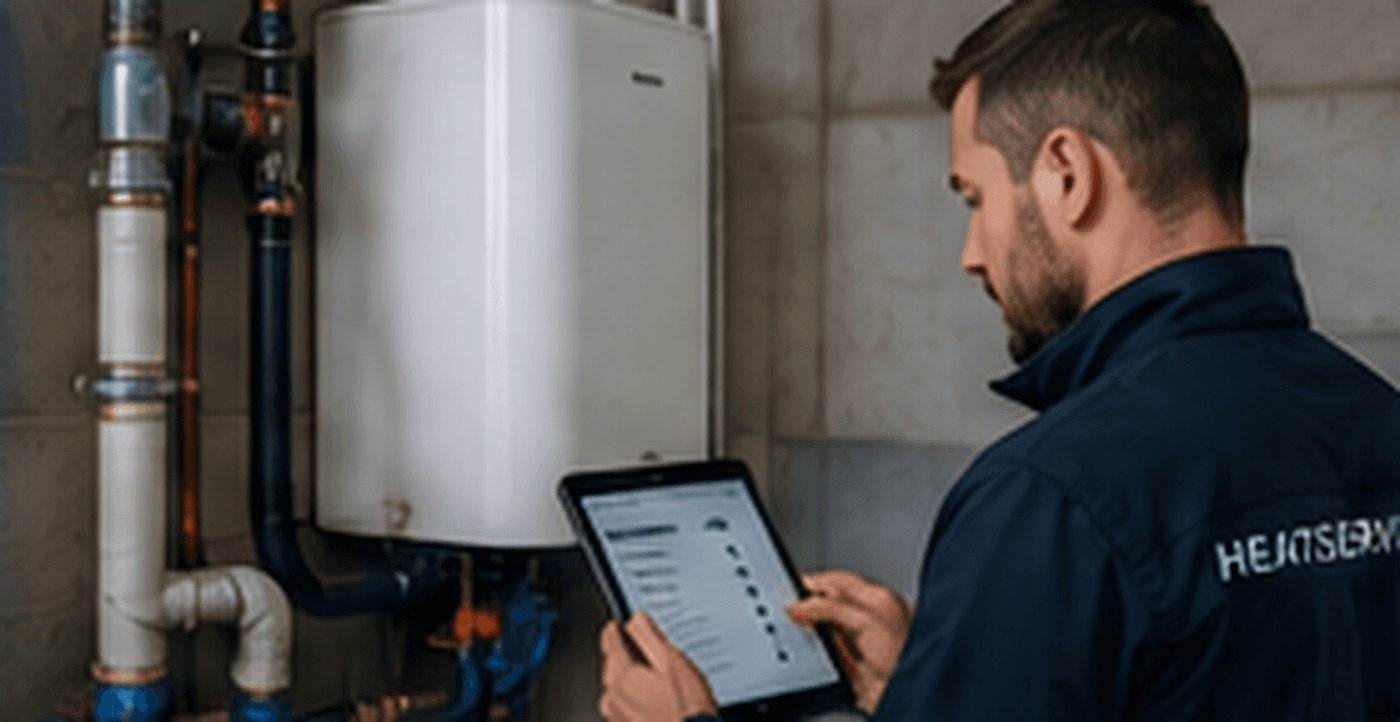 HeatServPro Workflow im Serviceeinsatz
