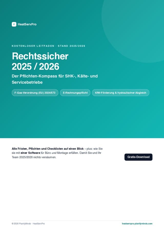 Titelseite: Rechtssicher 2025/2026 – Der Pflichten-Kompass